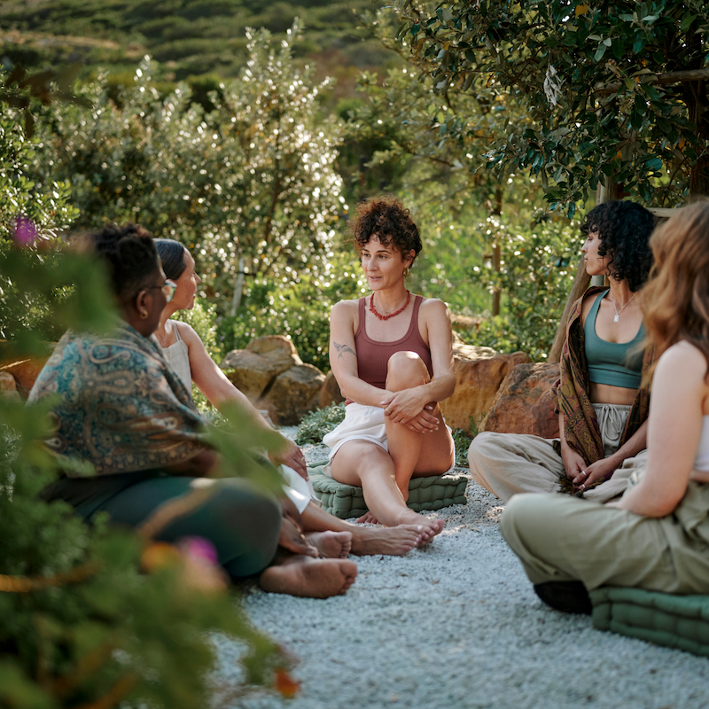 Женский круг в природе